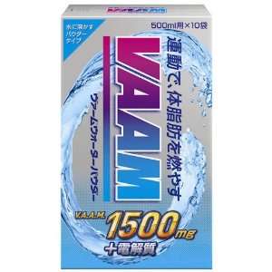  Meiji VAAM 1500mg Water Powder   5.7g x 10 pouches Health 