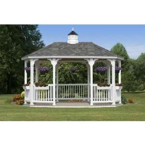  Oval Gazebo Patio, Lawn & Garden