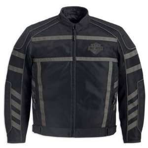 Harley Davidson® Mens Illumination 360° Mesh Jacket. Reflective 