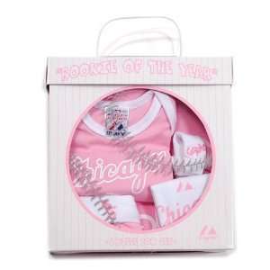  Newborn Girls Chicago White Sox Pink Box Set Sports 