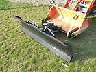 tractor snow plow for loader buckets fits most compact tractors