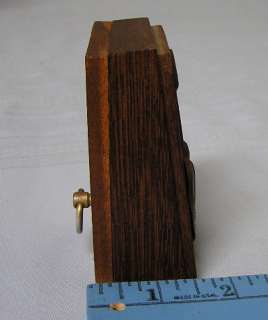 Wenge Wood Our Lady Guadalupe Swiss Music Box Hear it  