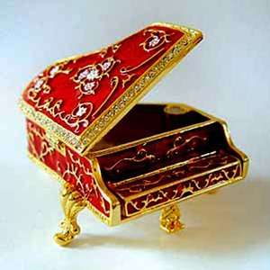   Grand Piano Keepsake Box (2 1/2 x 2)   Gift Boxed SeaofDiamonds