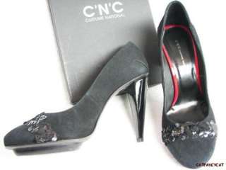 NIB~CNC~COSTUME NATIONAL~HIGH Heel Leather Suede SHOES PUMP 40 / 9 