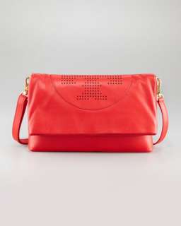Kip Folded Messenger Bag, Red