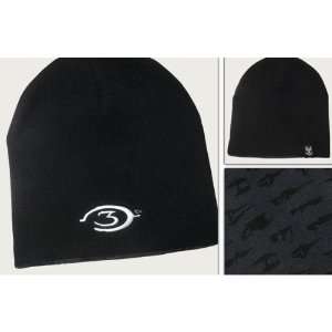   Halo 3 Beanie Hat Cap   Logo Sign (Reversible/2 sides) Toys & Games