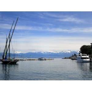 Port Des Mouettes, Lac Leman, Evian Les Bains, Haute Savoie, France 