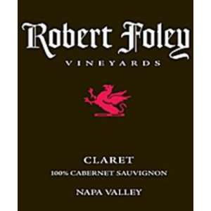  2008 Robert Foley Claret 750ml Grocery & Gourmet Food