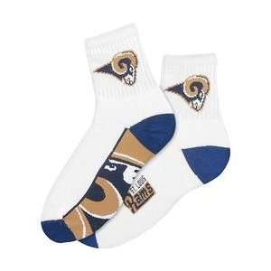  For Bare Feet St. Louis Rams Mens Socks 2 Pack   St.Louis 