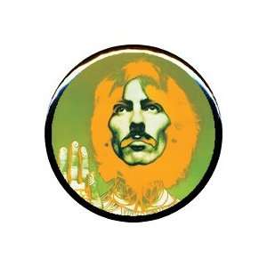  1 Beatles George Harrison Psychedelic Button/Pin 