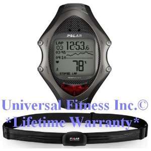  POLAR RS400 HEART RATE MONITOR GREY WATCH   INCLUDES A 