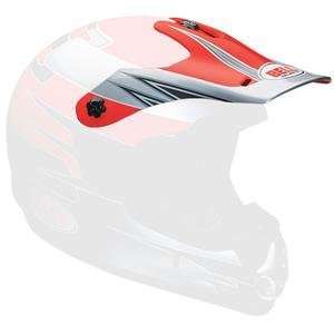  Bell Replacement Visor for SC Helmet     /AMPD Red/Silver 