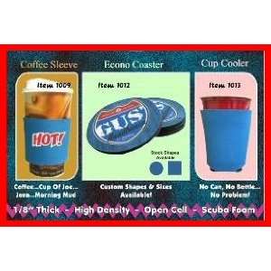  High Density Foam Beverage Drink Coasters   Promotional 