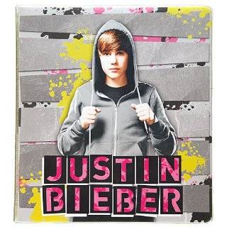 Mead Justin Bieber 1 Inch Binder, Gray Design (72609)