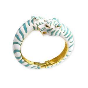  Kenneth Jay Lane Bracelet   Tiger Turquoise Jewelry