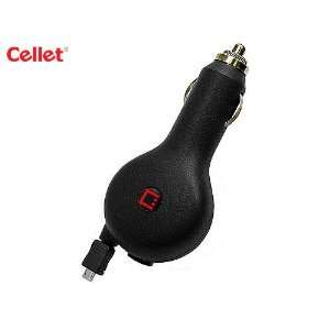 micro USB Retractable Plug in Car Charger for Kyocera Laylo M1400
