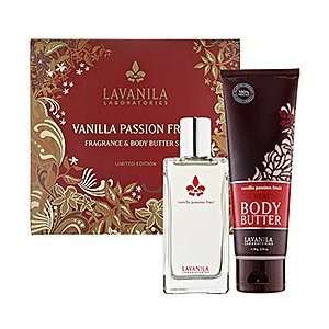  LAVANILA Vanilla Passion Fruit Fragrance & Body Butter Set 