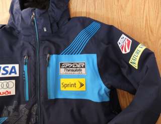 SPYDER US SKI Team Official Team USA Jacket Warm Insulated Coat Mens 