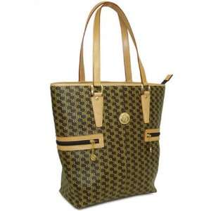  Aristo Brown Tote Shopper by Rioni Designer Handbags 