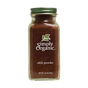  Chili Powder 2.89 oz Pwdr by Simply Organic Health 