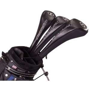   Club Glove Individual Golf Headcover Black Hybrid