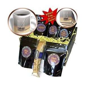   with ice cubes and a straw   Coffee Gift Baskets   Coffee Gift Basket