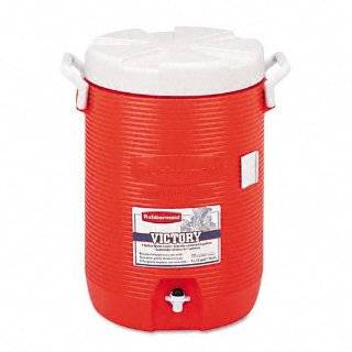   Beverage Container/Water Cooler, Orange, 5 Gallon by Rubbermaid