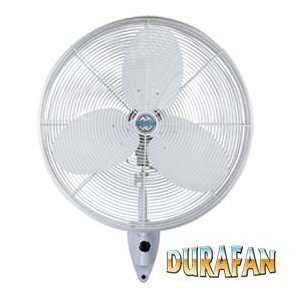  DURAFAN Indoor/Outdoor Wall Mount Fan   24   Oscillating 