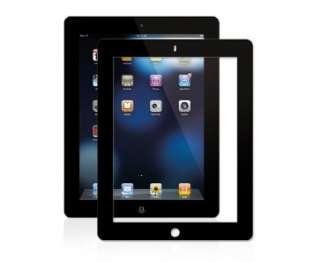 Moshi iVisor AG Screen Protector for iPad 2 Black ~ NEW  