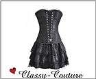 moulin rouge burlesque gothic punk corset top skirt s m l xl xxl 