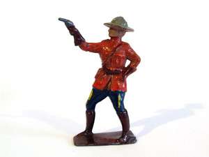 CRESCENT LEAD ROYAL CANADIAN MOUNTED POLICE FORCE STANDING MOUNTIE 