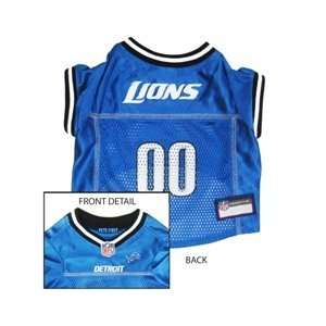    Detriot Lions Pet Dog Mesh Game Jersey X small