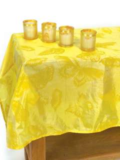   Set Come With A 54 Square Satin Tablecloth & 4 Votive Candle Holders