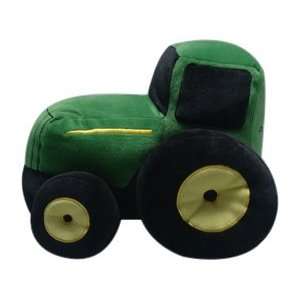 John Deere Pickles 12 Inches Long Plush Shaped Pillow, Green Tractor