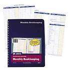 abfafr71 monthly bookkeeping record vinyl cover always save with 