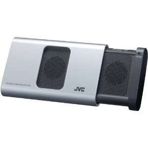  JVC SPA130S PORTABLE COMPACT SPEAKER (SILVER) Electronics