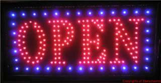 Animated LED Neon Light Open Sign Classic Look 732  