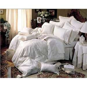  10pc Ivory King Comforter Set   Luxury Bed in a Bag
