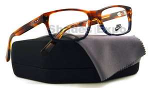 NEW NIKE EYEGLASSES NK 7201 TORTOISE 217 OPTICAL RX  