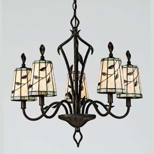  Quoizel Lakewood Chandeliers   TF5008IB