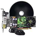   new retail box package contents xfx pv t95g zafg geforce 9500 gt