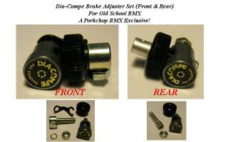 Dia Compe 883 old school BMX brake adjuster SET   F&R  