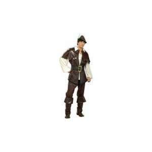   costume. The Robin Hood costume includes a brown faux leather & faux