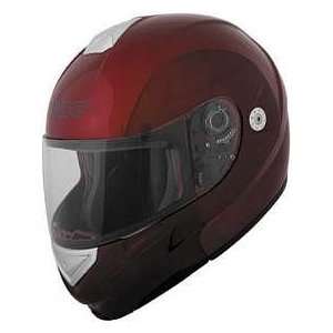  KBC FFR DARK MET RED 2XL MOTORCYCLE Full Face Helmet Automotive