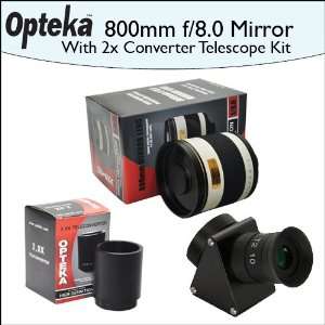   Lens for Digital SLR Cameras + Lens Converter To Telescope + 2X