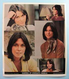   Kate Jackson (Sabrina) Original 1977 TV Show Poster Put On Sticker