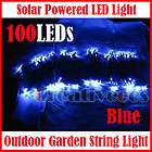   100LEDs Christmas Party Outdoor Garden LED String Fairy Light Blue