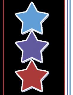 New Patriotic July 4th Magnetic Yard or Garden Sign  