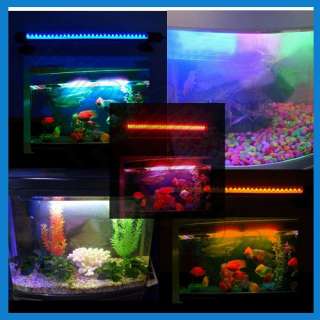   White Yellow Multicolor LED Waterproof Aquarium Fish Tank Light  