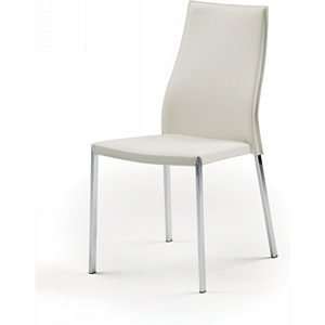  Nuevo Living   Eric Dining or Accent Chair   White Top 